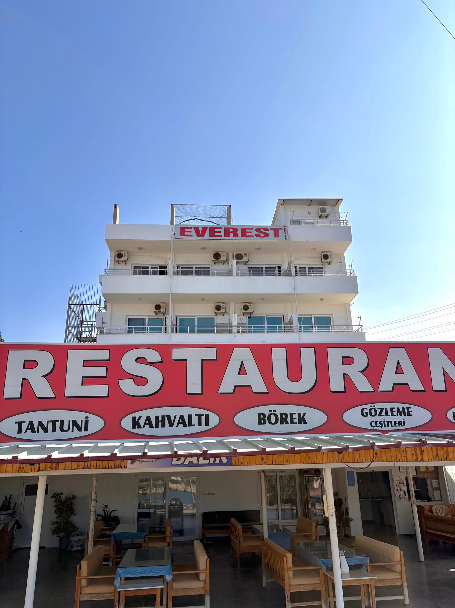 Everest Pansiyon - Deniz Manzarası